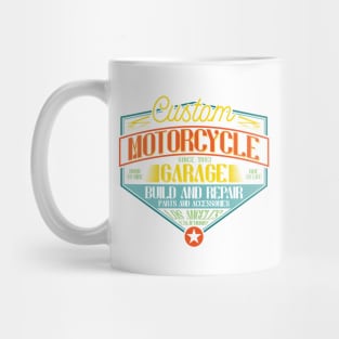 Custom Motorcycle Garage Los Angeles Mug